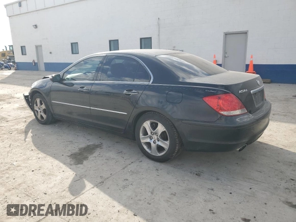 2008 Acura RL Technology with VIN JH4KB16608C000125, listed as a Copart auction lot 89152445 with 158,681 mi miles and Salvage Title. Bid and sale history available at DreamBid. Image 2.