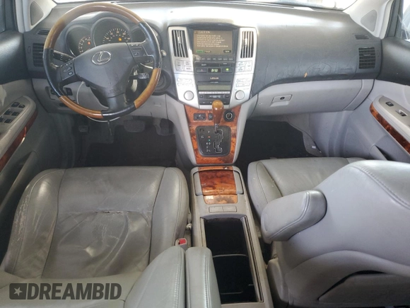 2005 Lexus RX 330 z VIN 2T2GA31U35C038829, wystawiony jako Copart lot #64951815 z przebiegiem 401 958 mil mil oraz Czysty tytuł • Clean title. Historia ofert i sprzedaży dostępna na DreamBid. Obrazek 8.