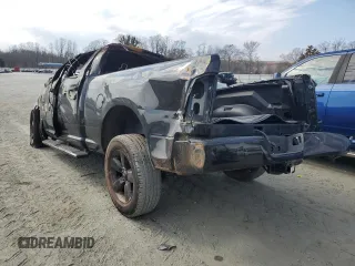 2018 Ram 1500 Express with VIN 1C6RR7FG0JS247168, listed as a Copart auction lot 44564565 with 0 mi miles and Salvage Title. Bid and sale history available at carsss.com. Image 2.