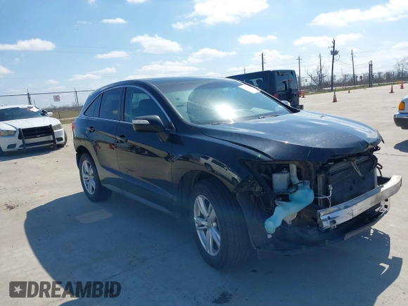 2015 Acura RDX Tech Pkg with VIN 5J8TB4H54FL017469, listed as a IAAI auction lot 41606814 with 156,011 mi miles. Bid and sale history available at carsss.com. Image 1.