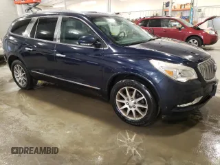 2015 Buick Enclave Leather with VIN 5GAKVBKD3FJ131885, listed as a Copart auction lot 48757765 with 206,292 mi miles and Salvage Title. Bid and sale history available at carsss.com. Image 4.