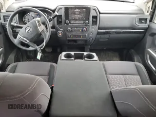 2024 Nissan Titan SV with VIN 1N6AA1EE5RN109336, listed as a Copart auction lot 51189775 with 24,894 mi miles and Salvage title. Bid and sale history available at DreamBid. Image 8.