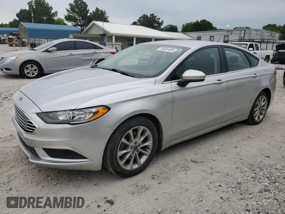 2017 Ford Fusion SE with VIN 3FA6P0HD3HR256602, listed as a Copart auction lot 55834485 with 157,495 mi miles and Clean title. Bid and sale history available at DreamBid. Image 1.
