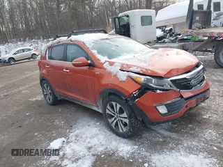 2013 Kia Sportage EX z VIN KNDPCCA22D7392791, wystawiony jako IAAI lot #41362982 z przebiegiem 90 361 mil mil oraz . Historia ofert i sprzedaży dostępna na DreamBid. Obrazek 1.