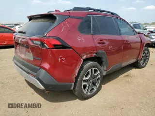 2019 Toyota RAV4 Adventure with VIN 2T3J1RFV4KW002468, listed as a Copart auction lot 60790095 with 102,591 mi miles and Salvage title. Bid and sale history available at DreamBid. Image 3.
