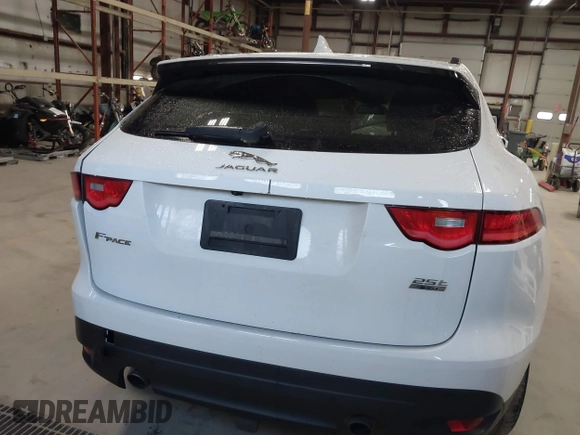 2018 Jaguar F-Pace 25t Prestige with VIN SADCK2FX3JA322638, listed as a IAAI auction lot 41935053 with 108,921 mi miles and . Bid and sale history available at DreamBid. Image 17.