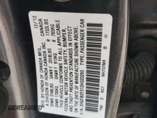 2013 Honda Civic LX z VIN 2HGFB2F51DH520293, wystawiony jako Copart lot #59308675 z przebiegiem 199 027 mil mil oraz Szkoda całkowita • Salvage title. Historia ofert i sprzedaży dostępna na DreamBid. Obrazek 12.