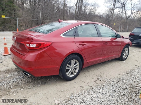 2017 Hyundai Sonata 2.4L with VIN 5NPE24AF5HH504388, listed as a Copart auction lot 50515245 with 29,352 mi miles and Salvage Title. Bid and sale history available at carsss.com. Image 3.