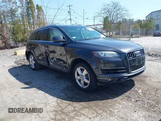 2015 Audi Q7 Premium Plus с VIN WA1LGAFE1FD003986, выставлен на аукционе IAAI как лот 41849204 с пробегом Не указан миль и . История ставок и продаж доступна на DreamBid. Изображение 1.