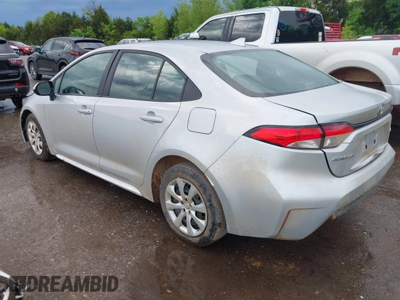 2024 Toyota Corolla LE with VIN 5YFB4MDEXRP123012, listed as a IAAI auction lot 42094878 with 29,438 mi miles. Bid and sale history available at carsss.com. Image 3.