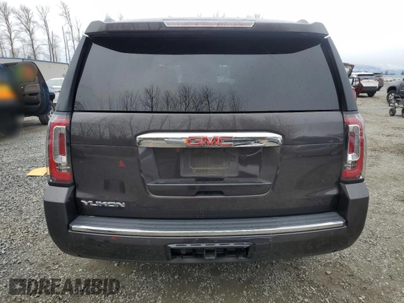 2015 GMC Yukon Denali with VIN 1GKS2CKJ7FR565008, listed as a Copart auction lot 48765355 with 191,606 mi miles and Clean Title. Bid and sale history available at carsss.com. Image 6.