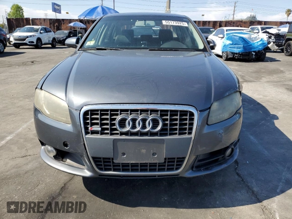 2008 Audi A4 2.0T с VIN WAUDF78E98A155691, выставлен на аукционе Copart как лот 55173925 с пробегом 138 304 миль миль и Списание • Salvage title. История ставок и продаж доступна на DreamBid. Изображение 5.