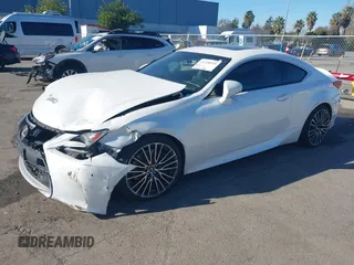 2015 Lexus RC 350 F Sport z VIN JTHHE5BC5F5002233, wystawiony jako IAAI lot #41338345 z przebiegiem 214 384 mil mil oraz . Historia ofert i sprzedaży dostępna na DreamBid. Obrazek 2.