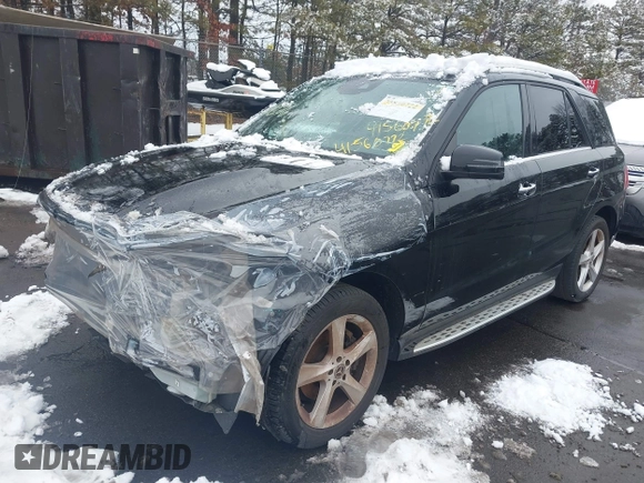 2018 Mercedes-Benz GLE 350 with VIN 4JGDA5HB2JB163672, listed as a IAAI auction lot 41560772 with 76,685 mi miles and . Bid and sale history available at DreamBid. Image 2.