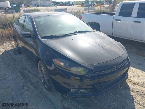 2016 Dodge Dart GT with VIN 1C3CDFEB9GD539013, listed as a IAAI auction lot 41429488 with 99,739 mi miles. Bid and sale history available at carsss.com. Image 1.