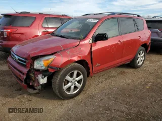 2008 Toyota RAV4 Ltd with VIN JTMZK31V486014067, listed as a Copart auction lot 84147084 with 216,740 mi miles and Salvage Title. Bid and sale history available at carsss.com. Image 1.