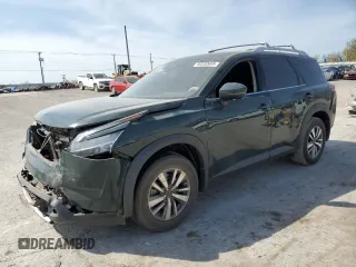 2022 Nissan Pathfinder SL z VIN 5N1DR3CA0NC242799, wystawiony jako Copart lot #50532655 z przebiegiem 116 338 mil mil oraz Szkoda całkowita • Salvage title. Historia ofert i sprzedaży dostępna na DreamBid. Obrazek 1.