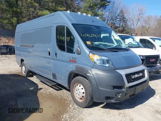2019 Ram ProMaster Cargo with VIN 3C6URVJGXKE555541, listed as a IAAI auction lot 41768048 with 52,276 mi miles. Bid and sale history available at carsss.com. Image 1.