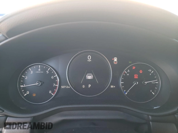 2019 Mazda 3 Premium with VIN 3MZBPAEM7KM101202, listed as a Copart auction lot 81261784 with 50,712 mi miles and Salvage Title. Bid and sale history available at DreamBid. Image 9.