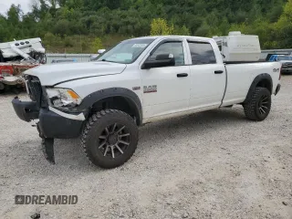 2018 Ram 2500 Tradesman with VIN 3C6TR5HTXJG411392, listed as a Copart auction lot 65547024 with 136,732 mi miles and Salvage title. Bid and sale history available at DreamBid. Image 1.