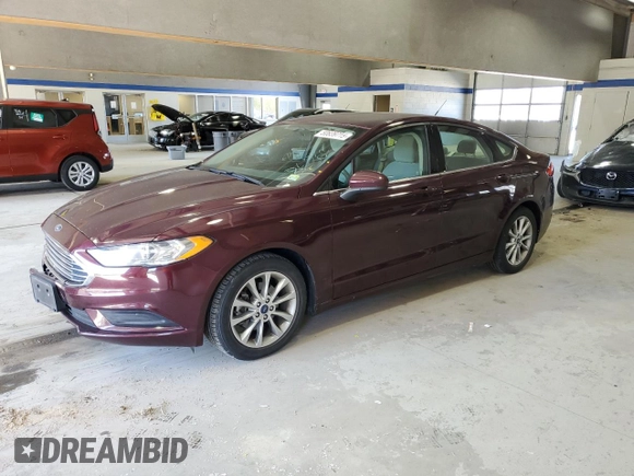2017 Ford Fusion SE with VIN 3FA6P0HD0HR240647, listed as a Copart auction lot 50839715 with 118,609 mi miles and Salvage title. Bid and sale history available at DreamBid. Image 1.