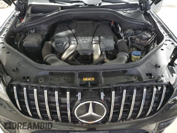 2017 Mercedes-Benz GLS 550 with VIN 4JGDF7DE1HA918632, listed as a Copart auction lot 49930205 with 122,610 mi miles and Salvage title. Bid and sale history available at DreamBid. Image 12.
