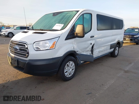 2016 Ford Transit XL with VIN 1FBZX2ZM9GKA54310, listed as a IAAI auction lot 41835830 with 155,438 mi miles and . Bid and sale history available at DreamBid. Image 2.