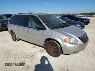 2007 Chrysler Town & Country LWB LX with VIN 2A4GP44R87R340484, listed as a Copart auction lot 79293464 with 0 mi miles and Salvage Title. Bid and sale history available at carsss.com. Image 4.