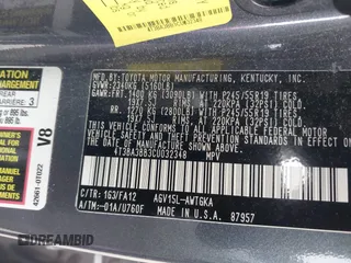 2012 Toyota Venza LE with VIN 4T3BA3BB3CU032348, listed as a IAAI auction lot 41153772 with Not provided miles and . Bid and sale history available at DreamBid. Image 9.