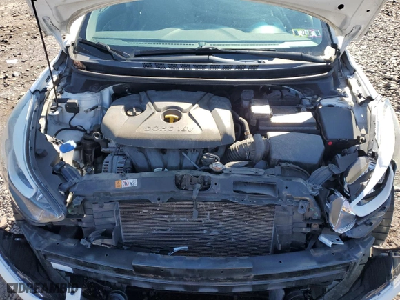 2016 Hyundai Elantra SE with VIN 5NPDH4AE6GH768865, listed as a Copart auction lot 51104115 with 90,995 mi miles and Salvage Title. Bid and sale history available at carsss.com. Image 11.