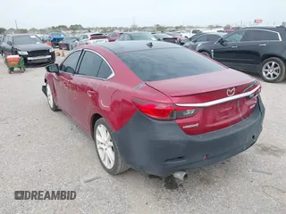 2014 Mazda 6 i Grand Touring with VIN JM1GJ1W57E1108539, listed as a IAAI auction lot 41749387 with Not Provided miles. Bid and sale history available at carsss.com. Image 3.