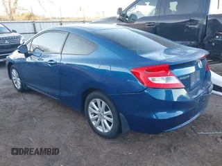 2012 Honda Civic Cpe EX-L with VIN 2HGFG3B97CH518269, listed as a IAAI auction lot 41250821 with 72,342 mi miles. Bid and sale history available at carsss.com. Image 3.