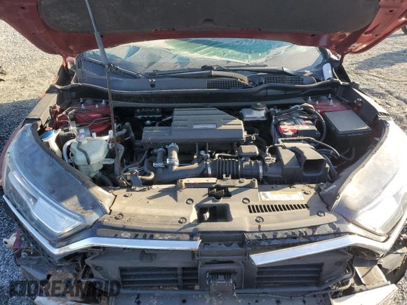 2021 Honda CR-V Touring with VIN 7FARW1H90ME003877, listed as a Copart auction lot 50124965 with 0 mi miles and Salvage Title. Bid and sale history available at carsss.com. Image 12.