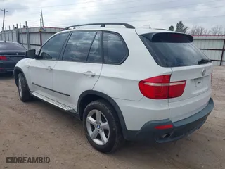 2007 BMW X5 3.0si with VIN 5UXFE435X7L018734, listed as a IAAI auction lot 41501286 with 126,339 mi miles. Bid and sale history available at carsss.com. Image 3.