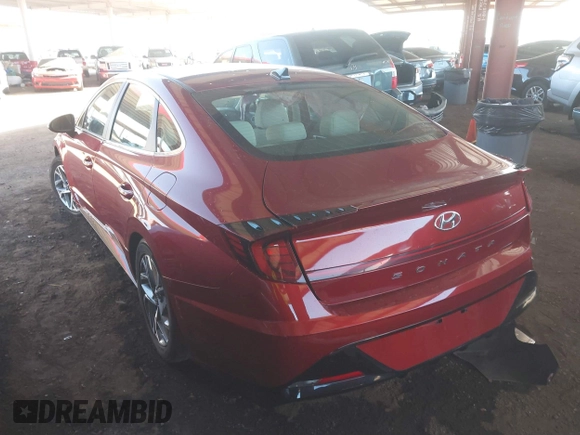 2023 Hyundai Sonata SEL z VIN KMHL64JA8PA290529, wystawiony jako IAAI lot #41760178 z przebiegiem 34 958 mil mil oraz . Historia ofert i sprzedaży dostępna na DreamBid. Obrazek 3.