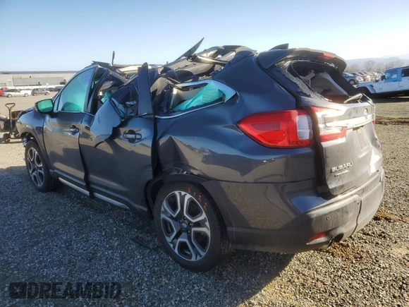 2024 Subaru Ascent Limited with VIN 4S4WMARDXR3406207, listed as a Copart auction lot 46645345 with 14,530 mi miles and Salvage title. Bid and sale history available at DreamBid. Image 2.