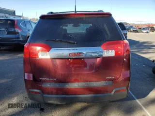 2012 GMC Terrain SLT-1 with VIN 2GKFLVEK2C6245312, listed as a Copart auction lot 82536904 with 89,578 mi miles and Salvage Title. Bid and sale history available at carsss.com. Image 6.