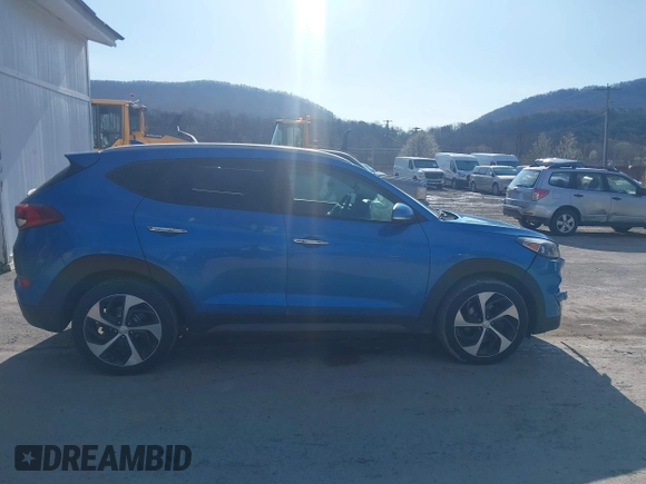 2016 Hyundai Tucson Eco with VIN KM8J3CA24GU054350, listed as a IAAI auction lot 41983769 with 132,424 mi miles. Bid and sale history available at carsss.com. Image 13.