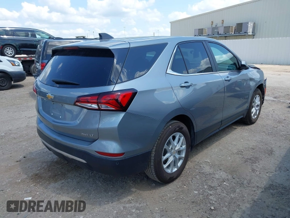 2024 Chevrolet Equinox LT with VIN 3GNAXUEG3RL228692, listed as a IAAI auction lot 42233704 with 45,774 mi miles and . Bid and sale history available at DreamBid. Image 4.
