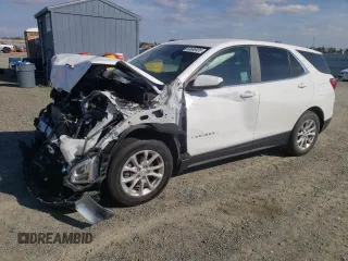 2021 Chevrolet Equinox LT z VIN 3GNAXKEV7MS129049, wystawiony jako Copart lot #50606925 z przebiegiem 109 183 mil mil oraz Szkoda całkowita • Salvage title. Historia ofert i sprzedaży dostępna na DreamBid. Obrazek 1.