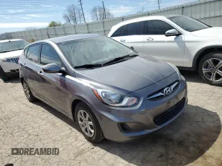 2014 Hyundai Accent GS with VIN KMHCT5AE6EU190507, listed as a Copart auction lot 47562454 with 29,354 mi miles and Salvage Title. Bid and sale history available at carsss.com. Image 4.