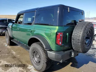 2024 Ford Bronco Outer Banks with VIN 1FMDE8BH5RLA98261, listed as a Copart auction lot 49084995 with 954 mi miles and Salvage title. Bid and sale history available at DreamBid. Image 2.