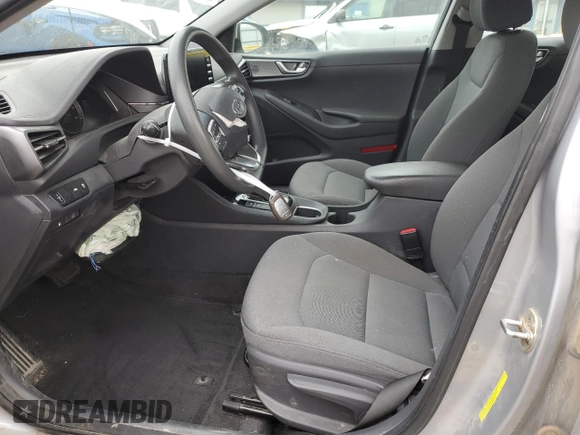 2022 Hyundai Ioniq Blue with VIN KMHC65LC0NU284899, listed as a Copart auction lot 51975395 with 96,100 mi miles and Salvage title. Bid and sale history available at DreamBid. Image 7.