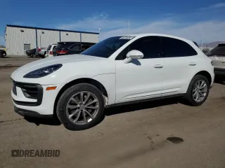 2023 Porsche Macan with VIN WP1AA2A59PLB10768, listed as a Copart auction lot 49745285 with 42,800 mi miles and Salvage Title. Bid and sale history available at carsss.com. Image 1.