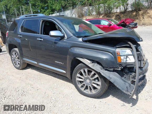 2017 GMC Terrain Denali with VIN 2GKFLVE37H6134237, listed as a IAAI auction lot 42569287 with 57,929 mi miles and . Bid and sale history available at DreamBid. Image 1.