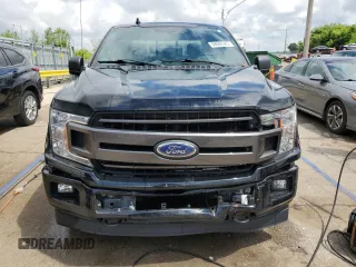 2018 Ford F-150 XL with VIN 1FTEW1E53JFC68277, listed as a Copart auction lot 58580385 with 47,373 mi miles and Salvage title. Bid and sale history available at DreamBid. Image 5.
