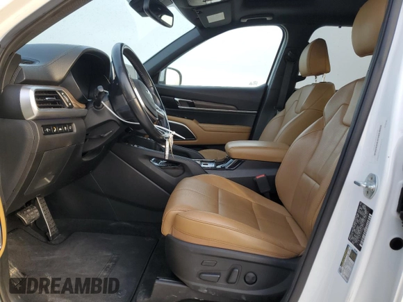 2020 Kia Telluride SX with VIN 5XYP54HC3LG040433, listed as a Copart auction lot 48994765 with 81,303 mi miles and Clean title. Bid and sale history available at DreamBid. Image 7.