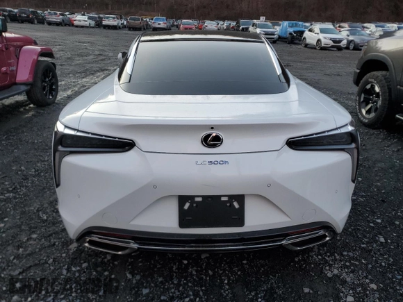 2020 Lexus LC with VIN JTHBY5AY8LA001946, listed as a Copart auction lot 84040444 with 0 mi miles and Salvage Title. Bid and sale history available at carsss.com. Image 6.