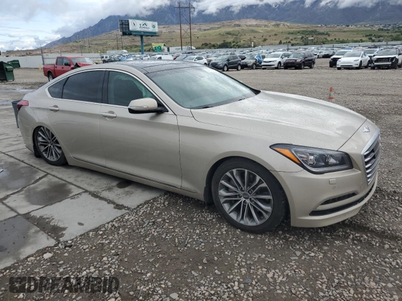 2015 Hyundai Genesis 3.8L z VIN KMHGN4JEXFU041783, wystawiony jako Copart lot #54870485 z przebiegiem 142 146 mil mil oraz Szkoda całkowita • Salvage title. Historia ofert i sprzedaży dostępna na DreamBid. Obrazek 4.