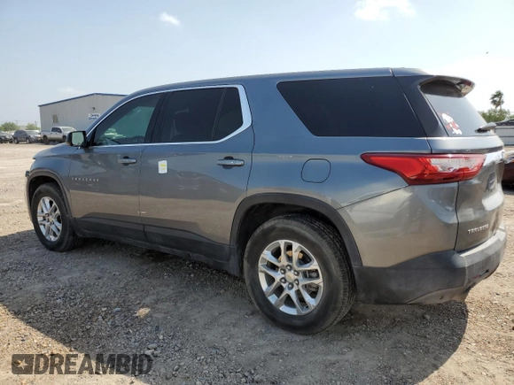 2020 Chevrolet Traverse LS с VIN 1GNERFKWXLJ245930, выставлен на аукционе Copart как лот 51657195 с пробегом Не указан миль и Списание • Salvage title. История ставок и продаж доступна на DreamBid. Изображение 2.
